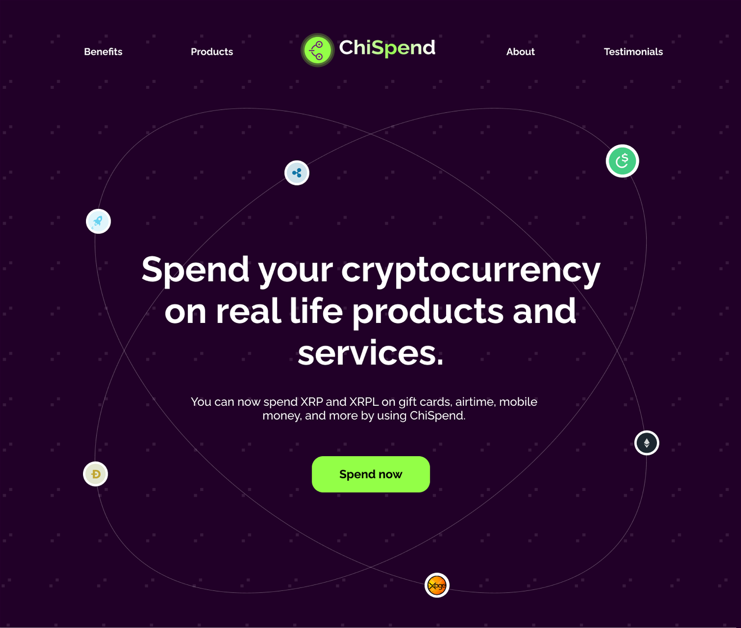 ChiSpend - Your crypto, your way!